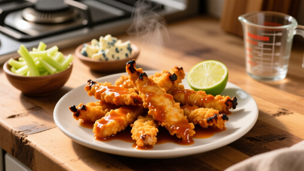 Tyson Buffalo Chicken Strips in Air Fryer (Crispy!)