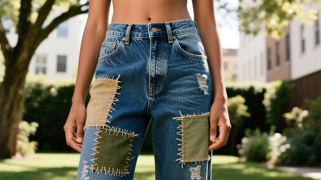 How to Repair Sustainable Denim Jeans at Home