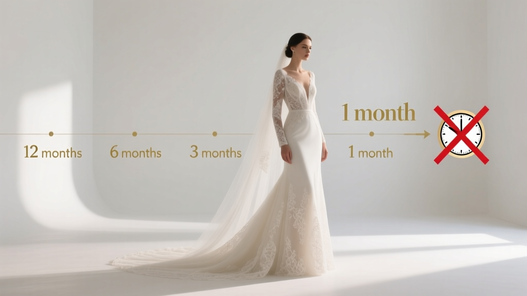 Wedding Dress Timeline: When to Start (2026)