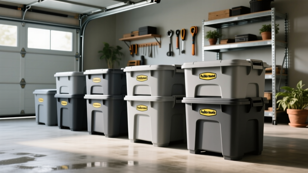 Rubbermaid Bins for Outdoor Garage Storage: Honest Review