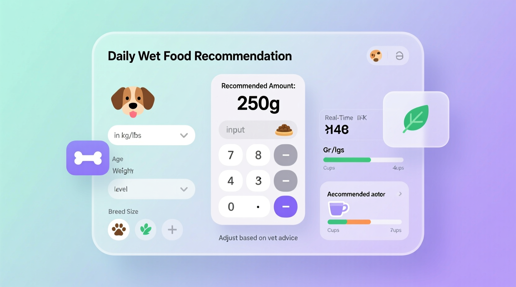 how much wet food to feed a dog calculator