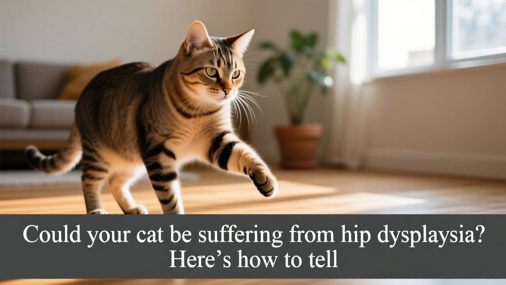 Could Your Cat Be Suffering from Hip Dysplasia? Here’s How to Tell