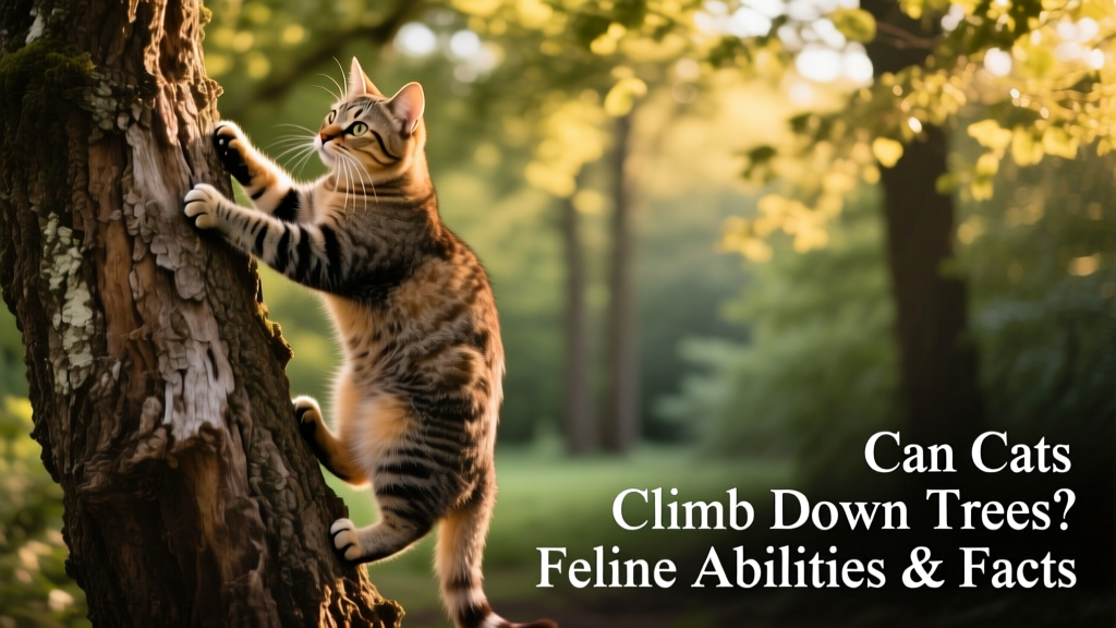 Can Cats Climb Down Trees? Feline Abilities & Facts