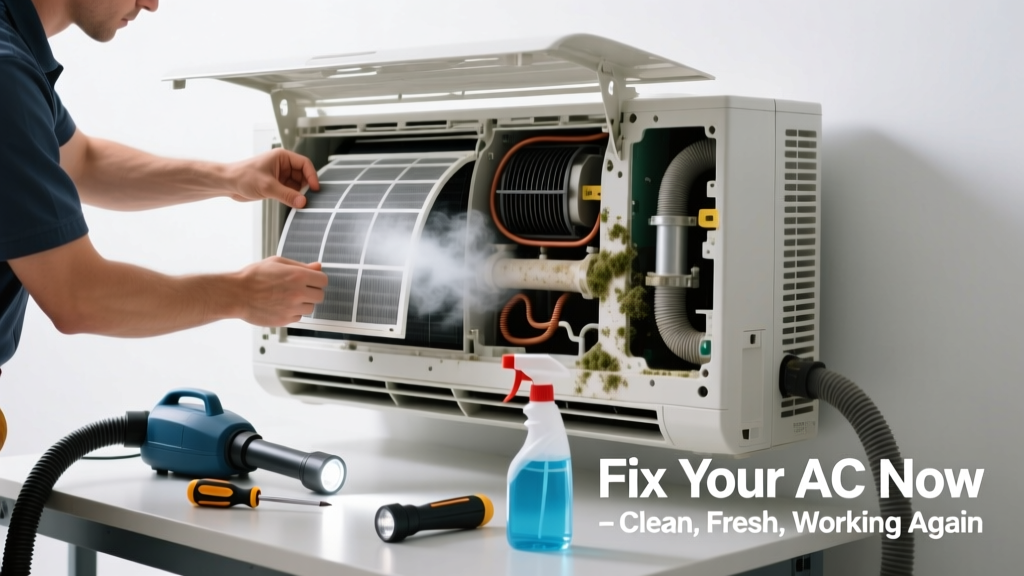 Fix Musty-Smelling AC That’s Not Working Right