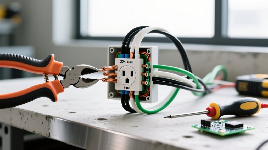 How to Calculate Electrical Outlet Wattage and Wire a 20A Receptacle