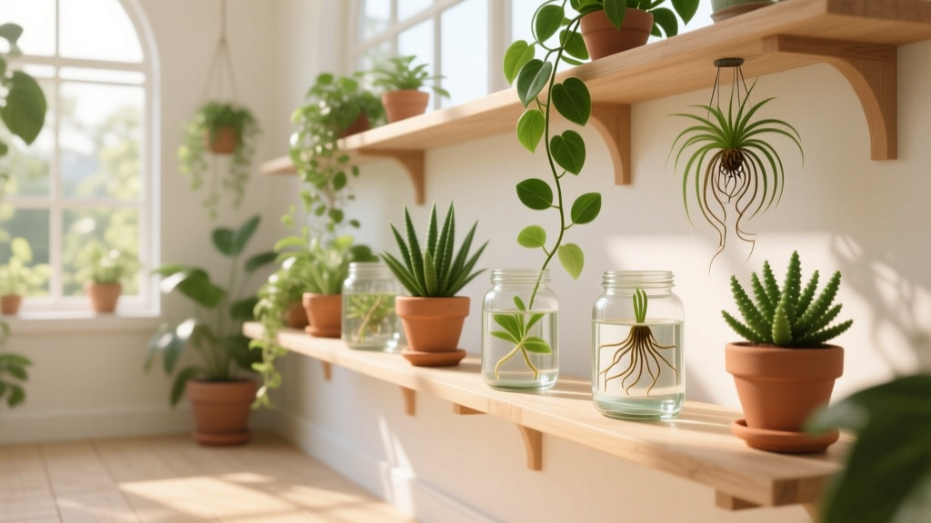 Best Plants to Propagate in Water in Bright Light