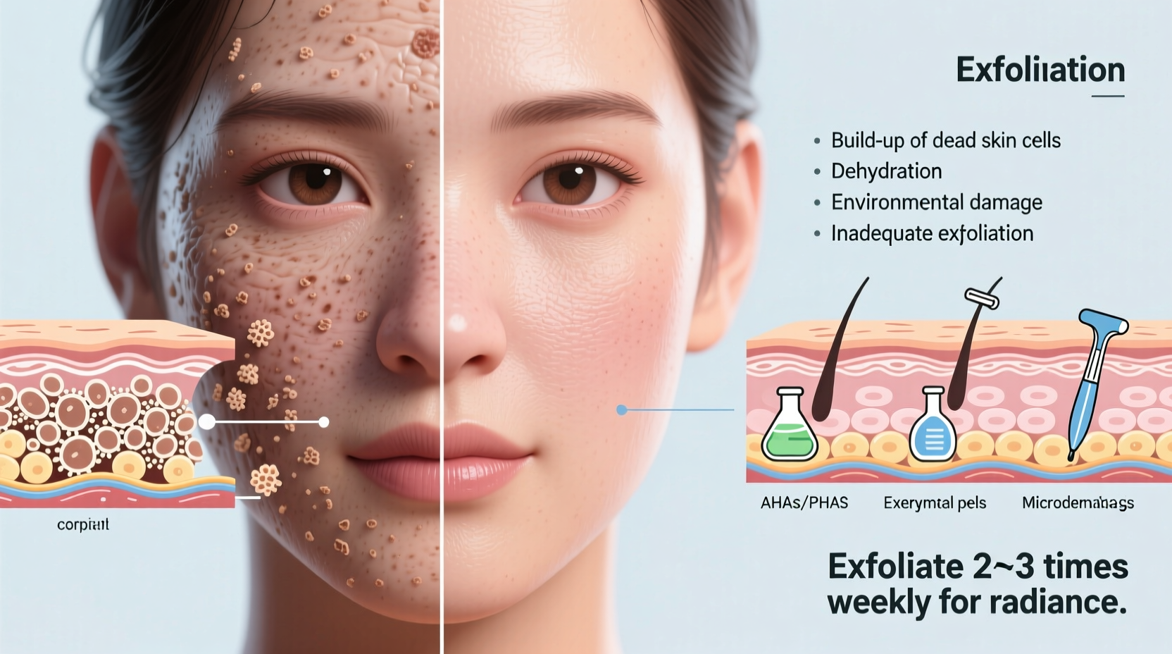 why does my skin look dull causes and exfoliation tips for radiance