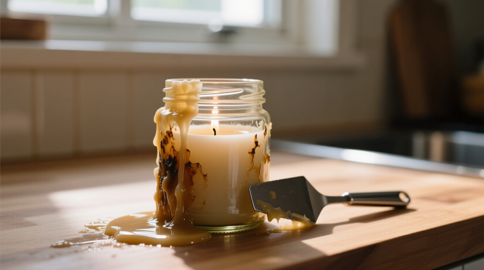 how to get wax out of candle jar