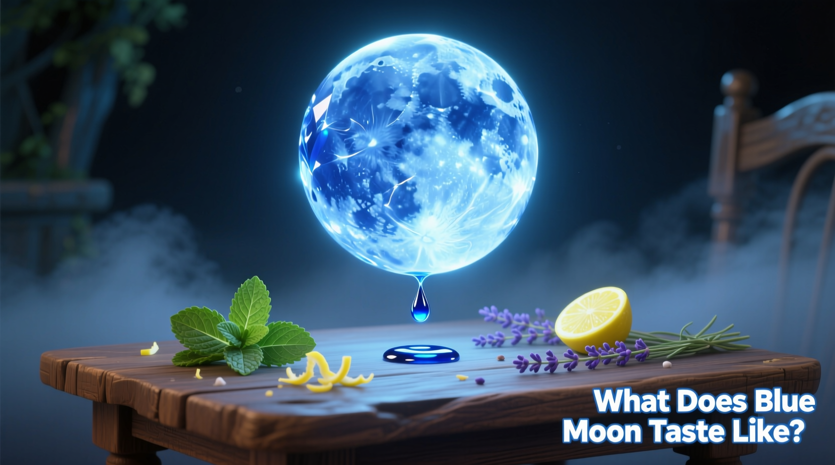 what does blue moon taste like