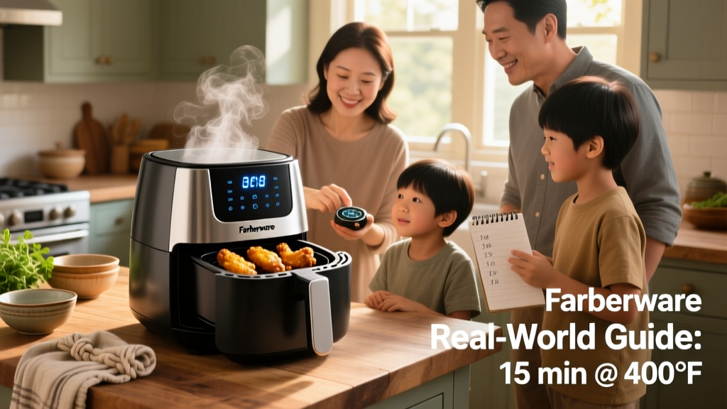 Farberware Air Fryer Cooking Times: Real-World Guide