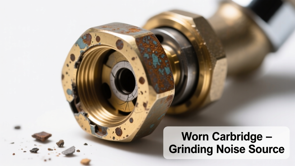 Faucet Cartridge Worn Making Grinding Noise: Quick Diagnosis