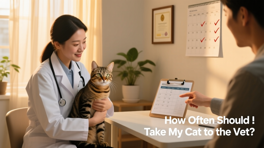 How Often Should I Take My Cat to the Vet?