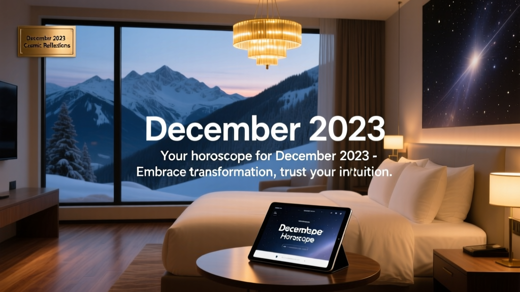 December 2023 Horoscope: Astrological Insights for Travelers, Hospitality Professionals, and Accommodation Seekers