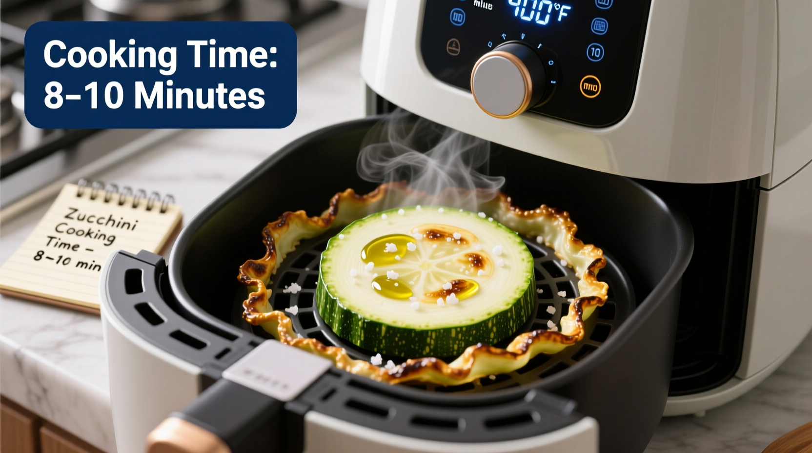 how long to cook zucchini in air fryer