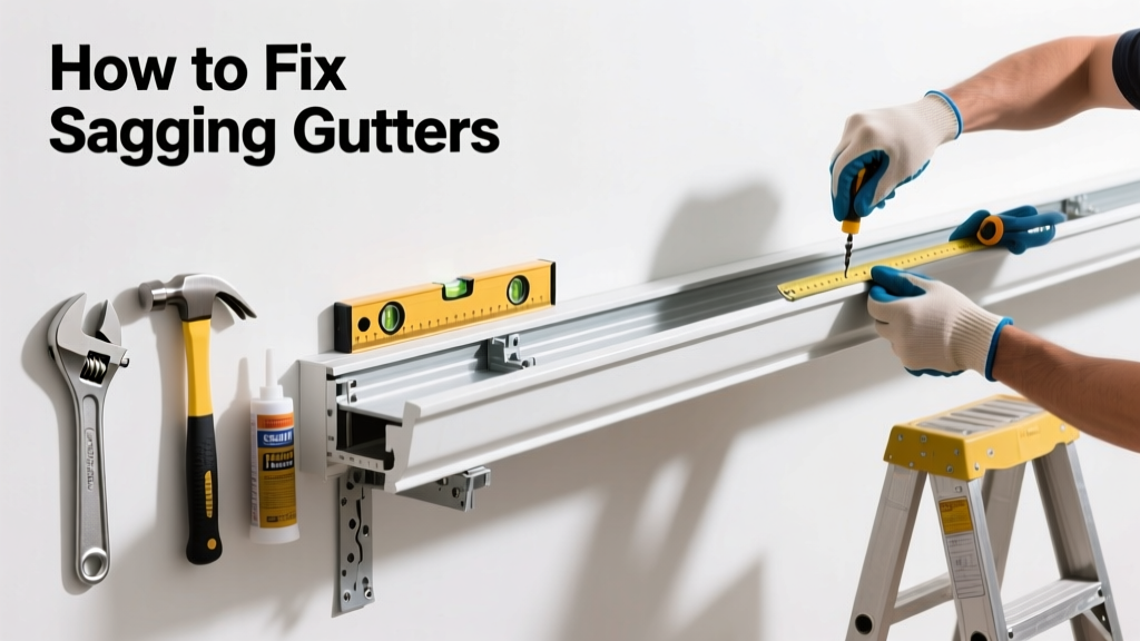 How to Fix Sagging Gutters: Step-by-Step Repair Guide