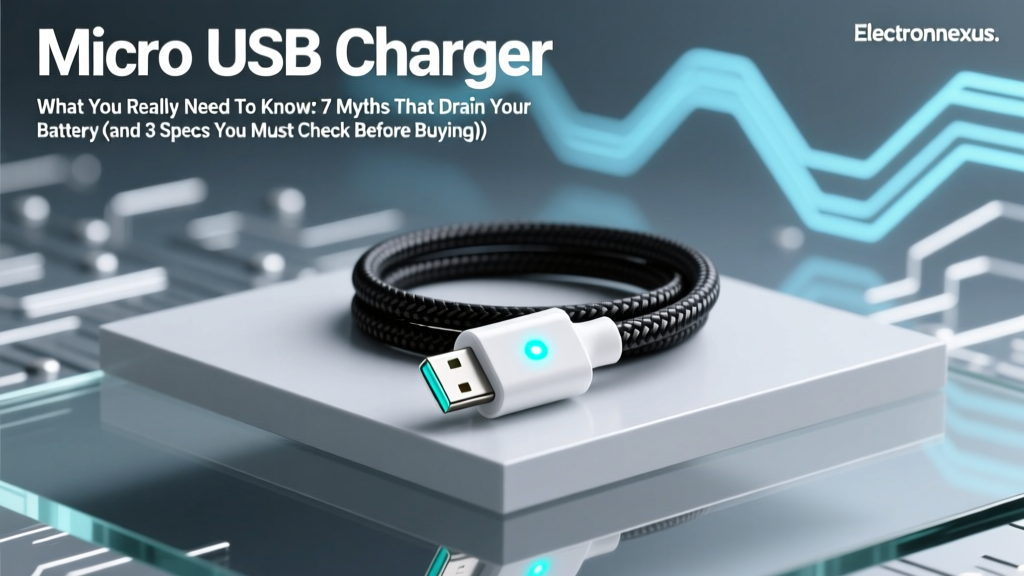 Micro USB Charger What You Really Need To Know: 7 Myths That Drain Your Battery (and 3 Specs You Must Check Before Buying)