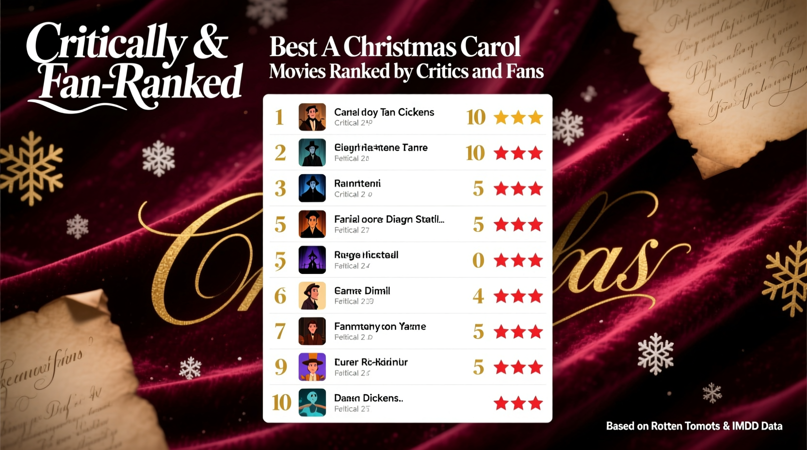 a christmas carol movies ranked