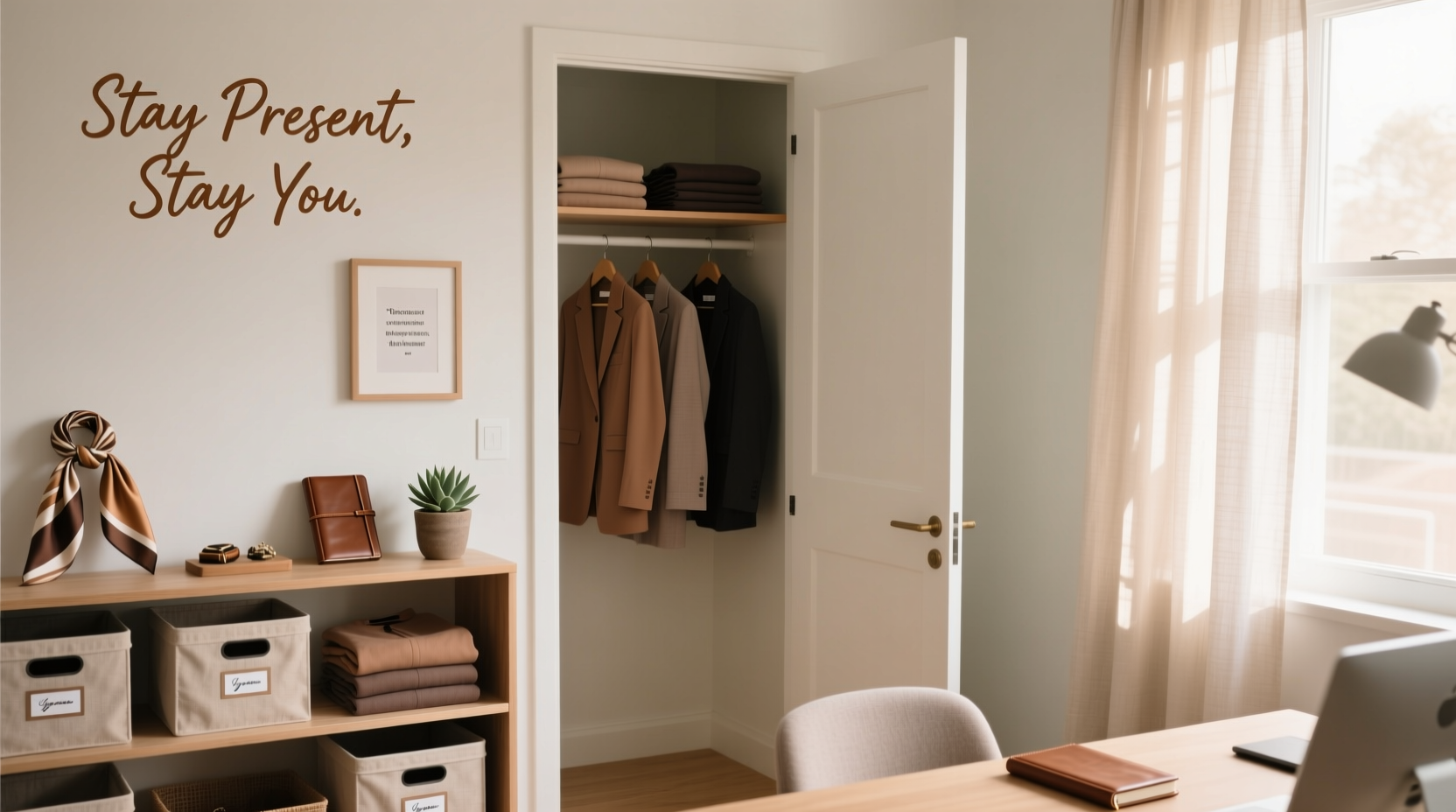 closet organization tips for remote therapists