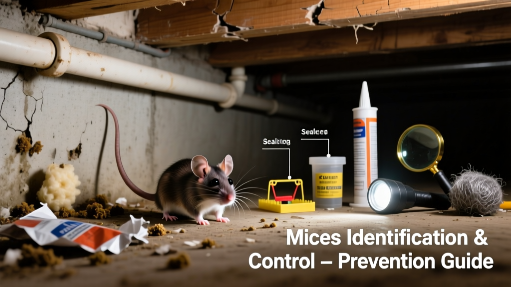 Mice in Basement: Identification, Treatment & Prevention