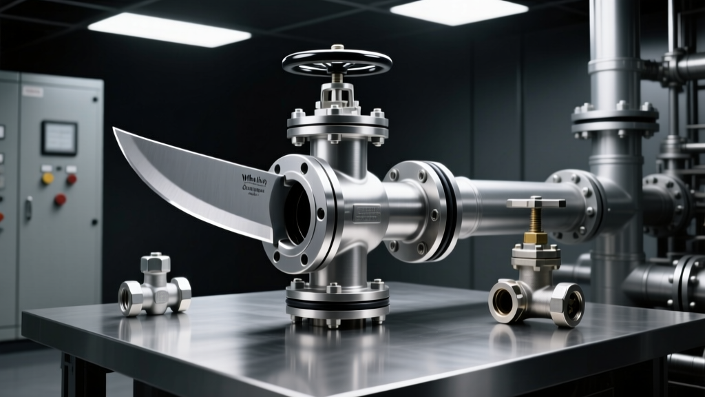 Knife Gate Valve: Low-Torque Slurry & Wastewater Solution