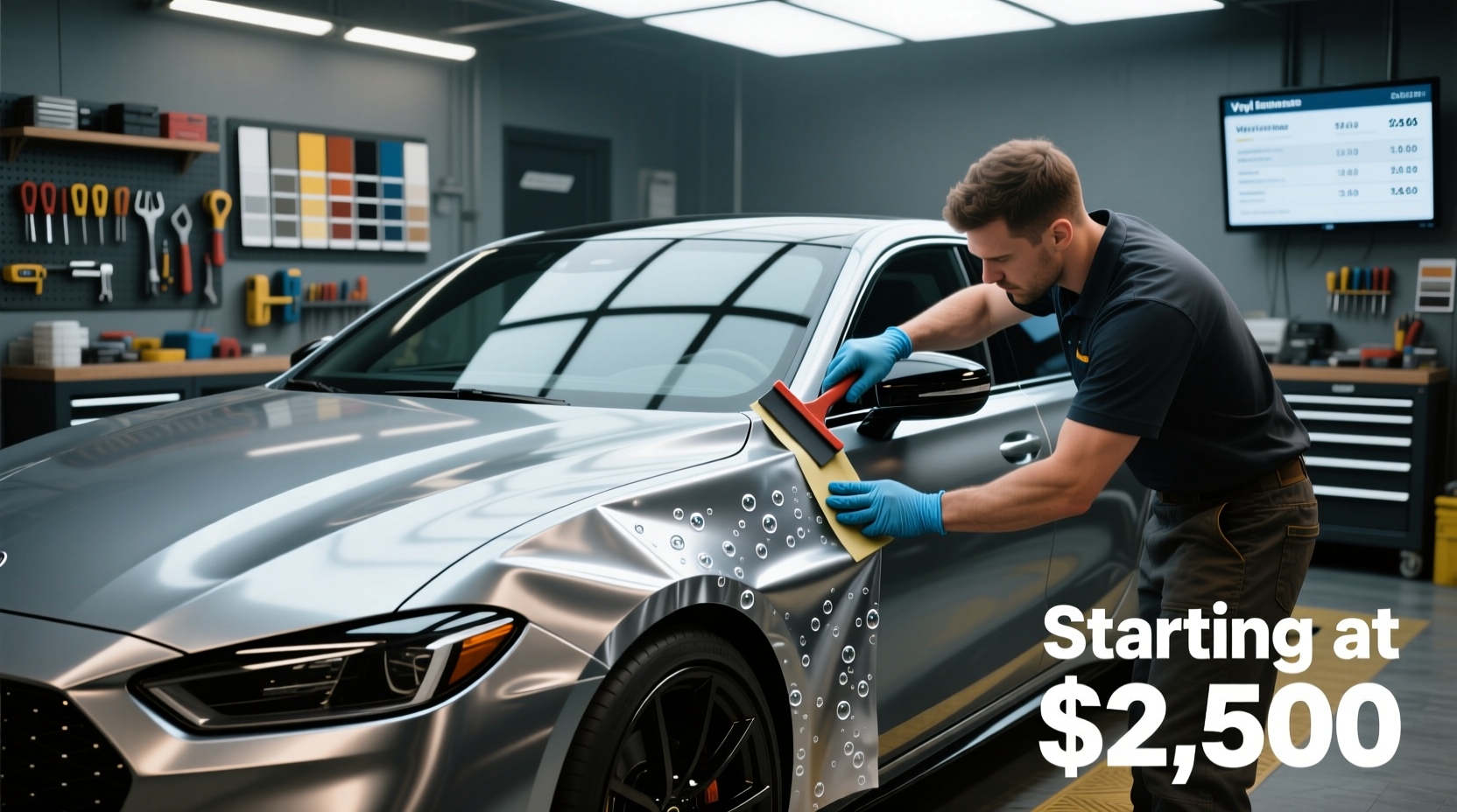 how much would it cost to vinyl wrap a car
