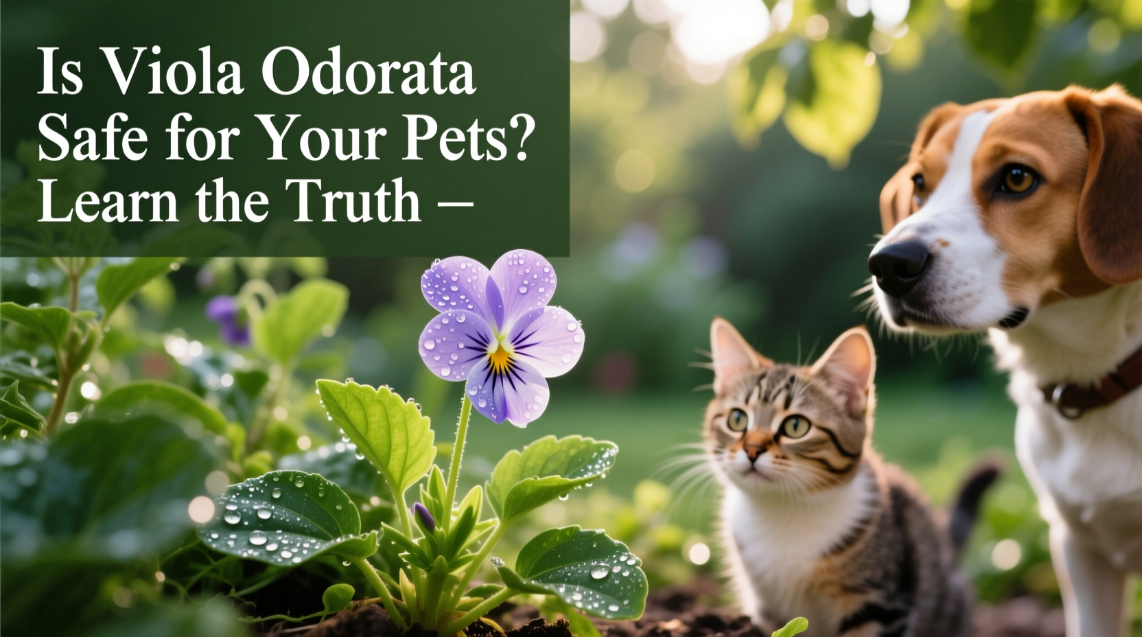Is Viola Odorata Safe for Your Pets? Learn the Truth