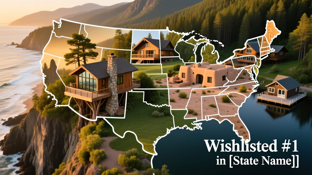 The Most Wishlisted Airbnbs in Every State: A Data-Driven Guide to America’s Top-Rated Hidden Stays
