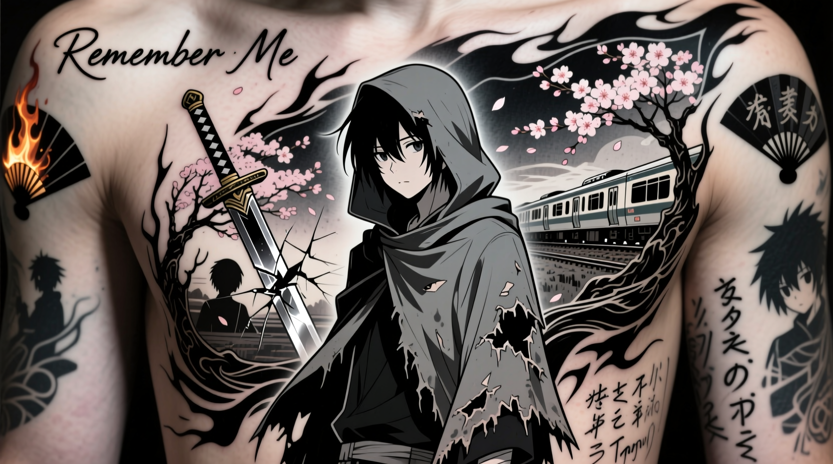 anime tattoos meaningful tributes or regrettable fandom impulses
