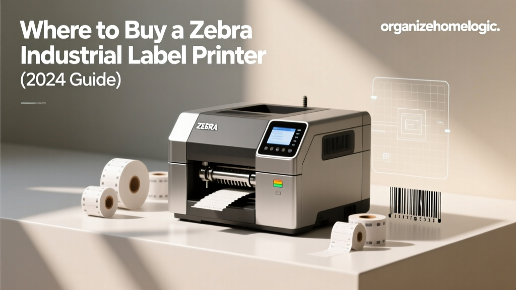Where to Buy a Zebra Industrial Label Printer (2024 Guide)