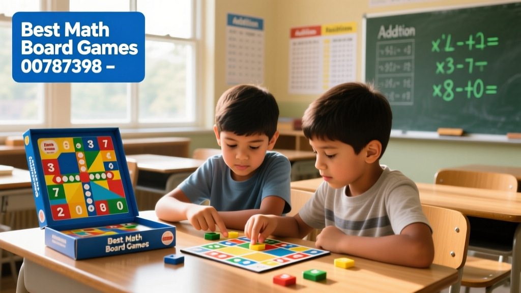 Best Math Board Games for Ages 4–12: Evidence-Based Selections That Build Fluency, Reasoning, and Joy