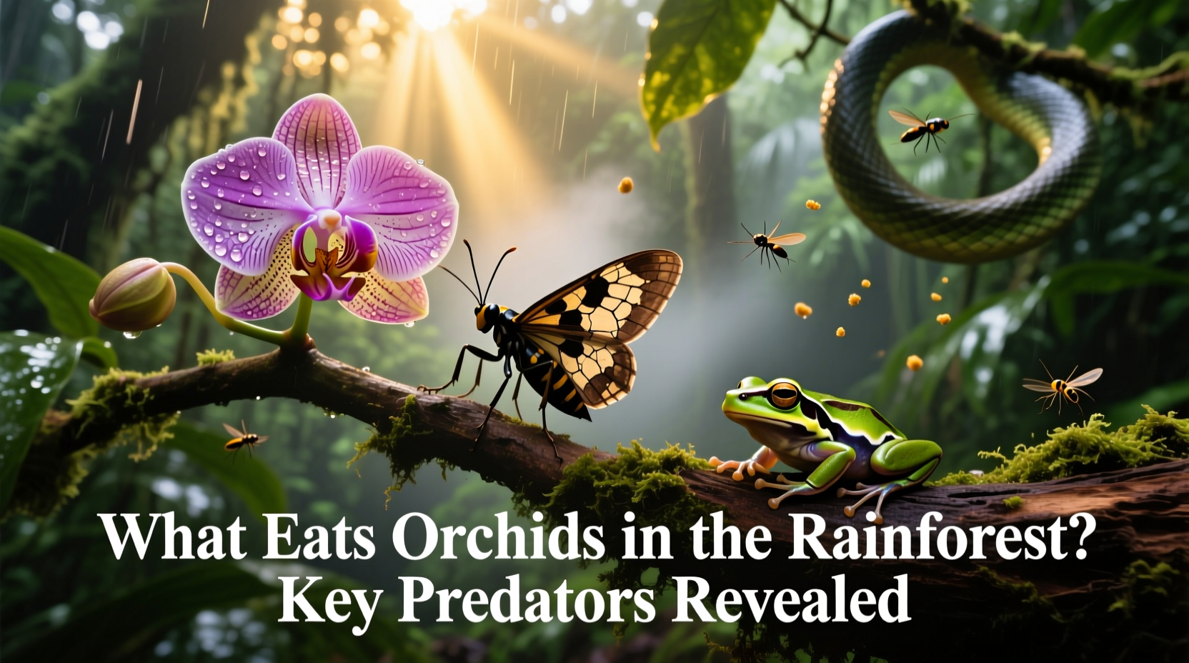 5 Orchid Predators Revealed | TheHomeSprouts