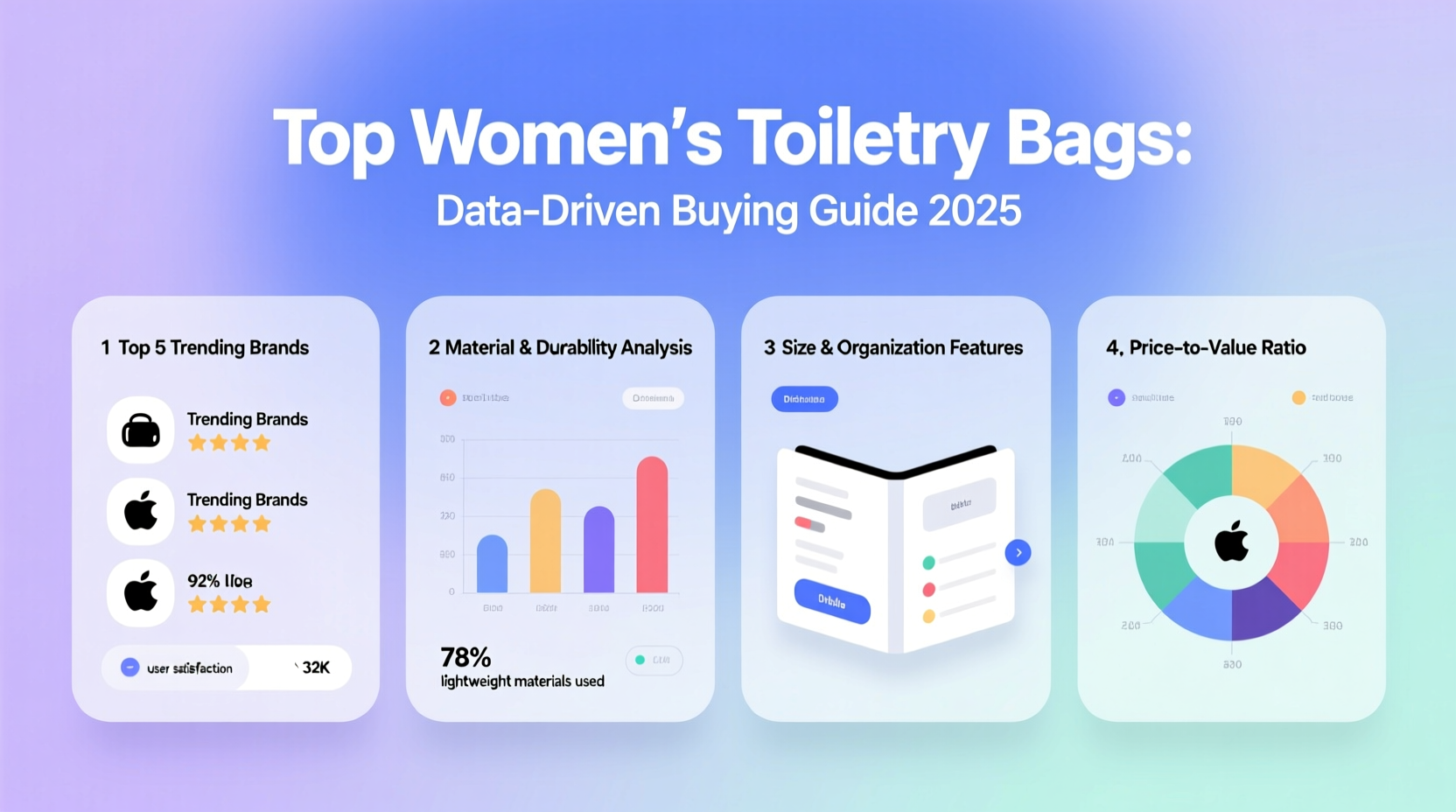 best selling toiletry bags for women