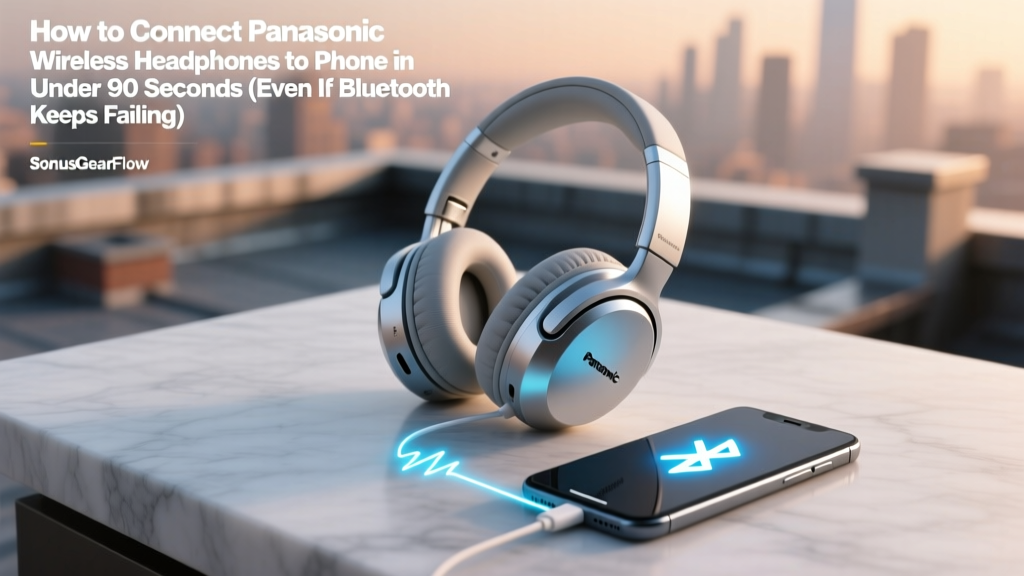 Panasonic Wireless Headphones Not Connecting? Fix It