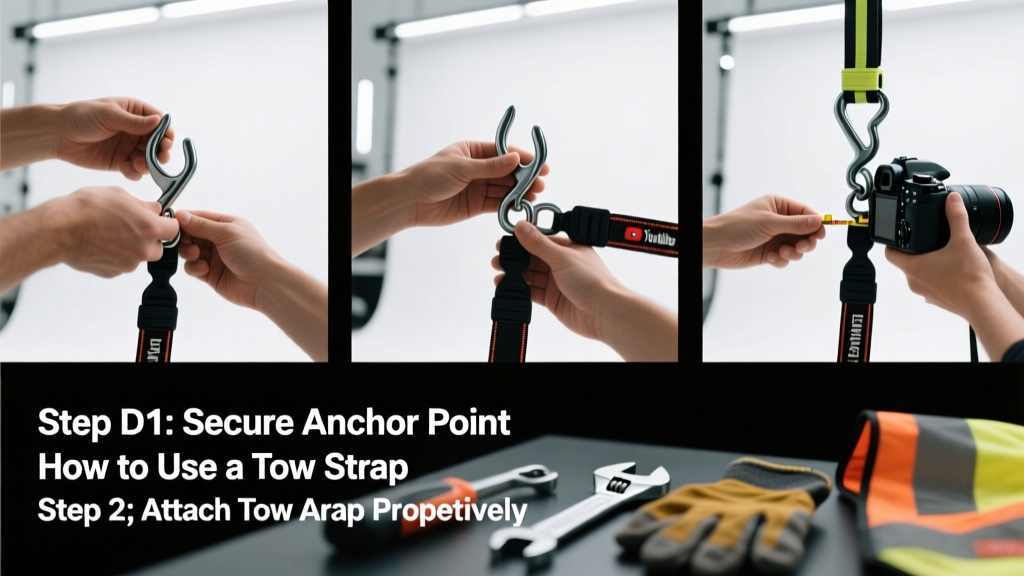 How to Use a Tow Strap Safely and Effectively