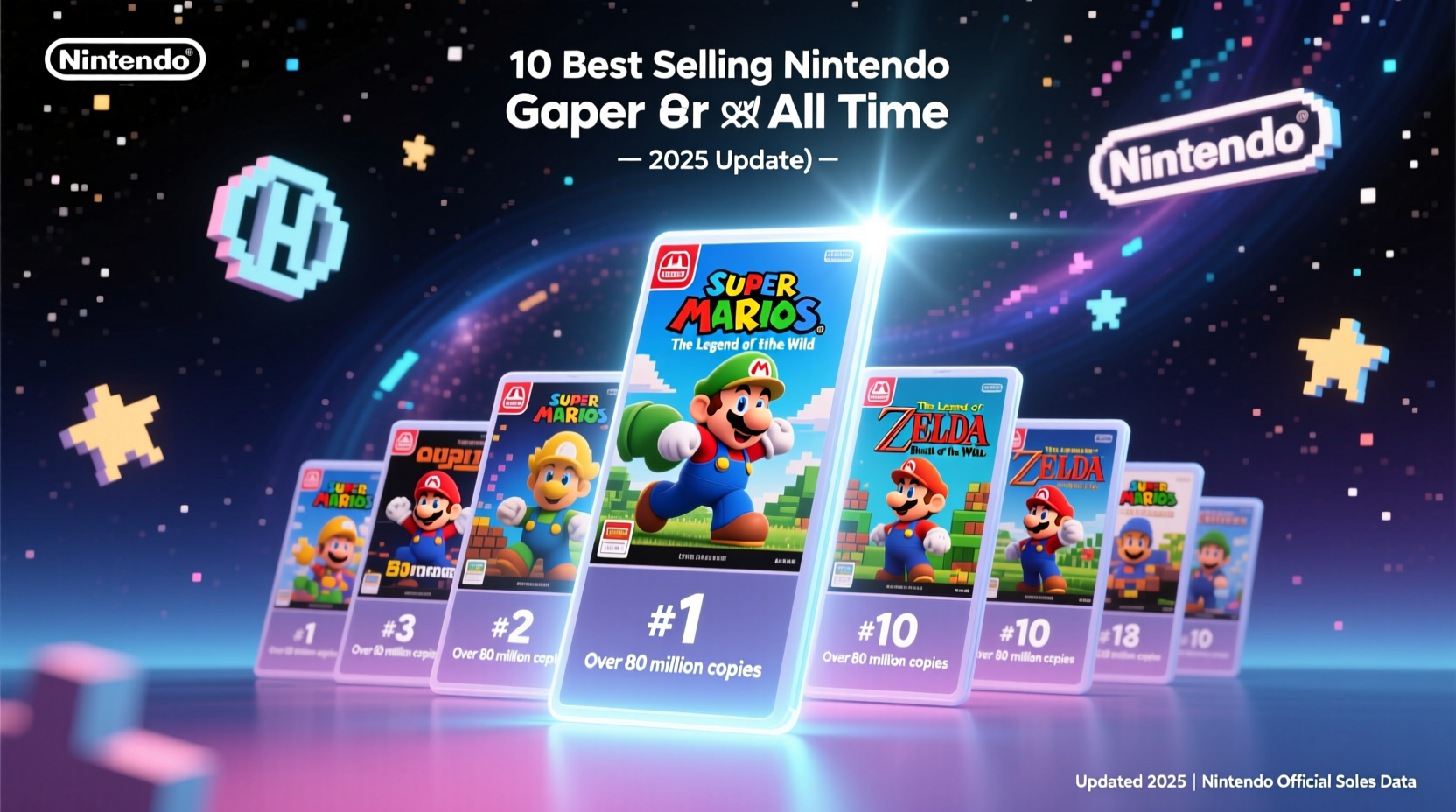 best selling nintendo games of all time