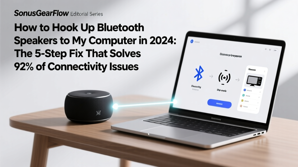 Bluetooth Speakers to Computer: 2026 Setup Guide
