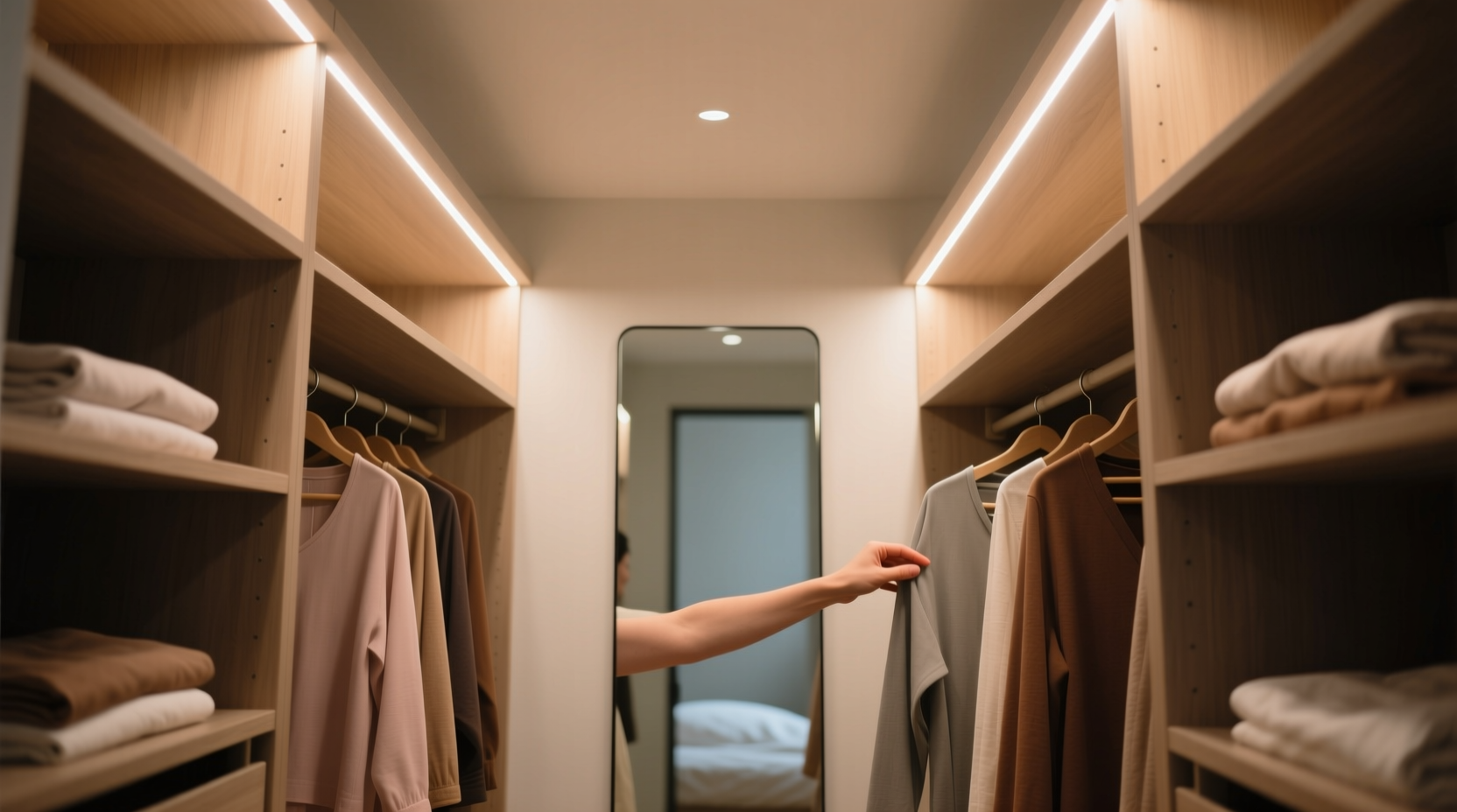 smart closet lighting worth it for sleep efficiency