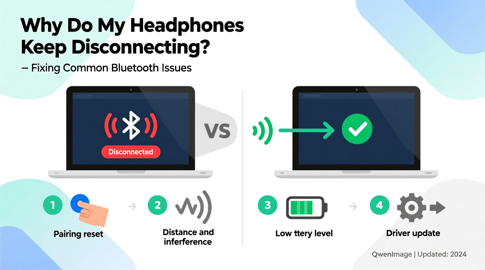 why do my headphones keep disconnecting from my laptop troubleshooting common bluetooth issues