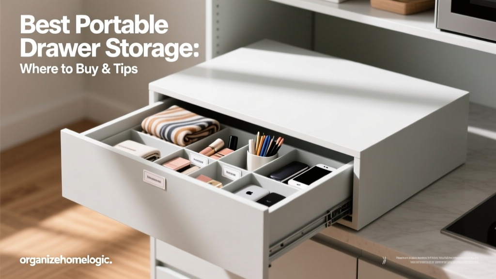 Best Portable Drawer Storage: Where to Buy & Tips