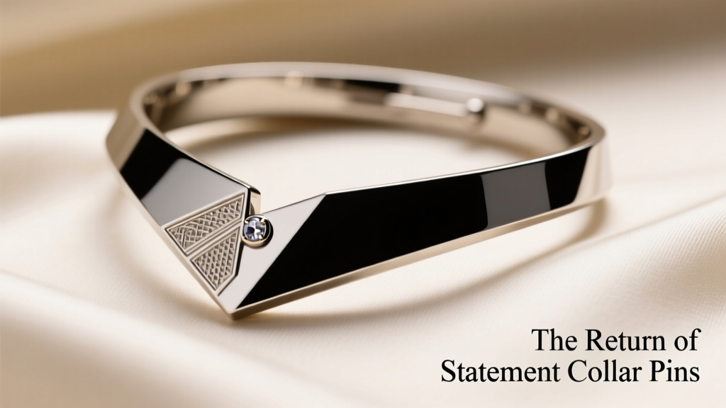The Return of Statement Collar Pins—Styled Modernly
