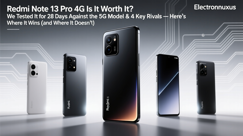 Redmi Note 13 Pro 4G Is It Worth It? We Tested It for 28 Days Against the 5G Model & 4 Key Rivals — Here’s Where It Wins (and Where It Doesn’t)