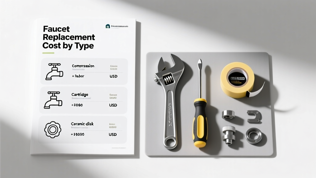 Faucet Replacement Cost: Price Guide by Type & Labor