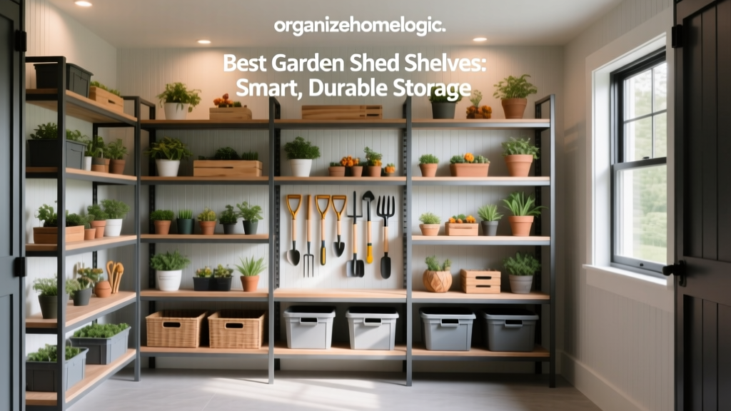 Best Garden Shed Shelves: Smart, Durable Storage