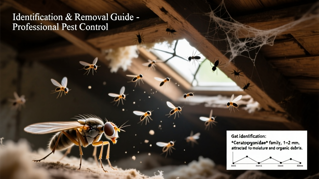 Gnats in Attic: Identification and Removal Guide