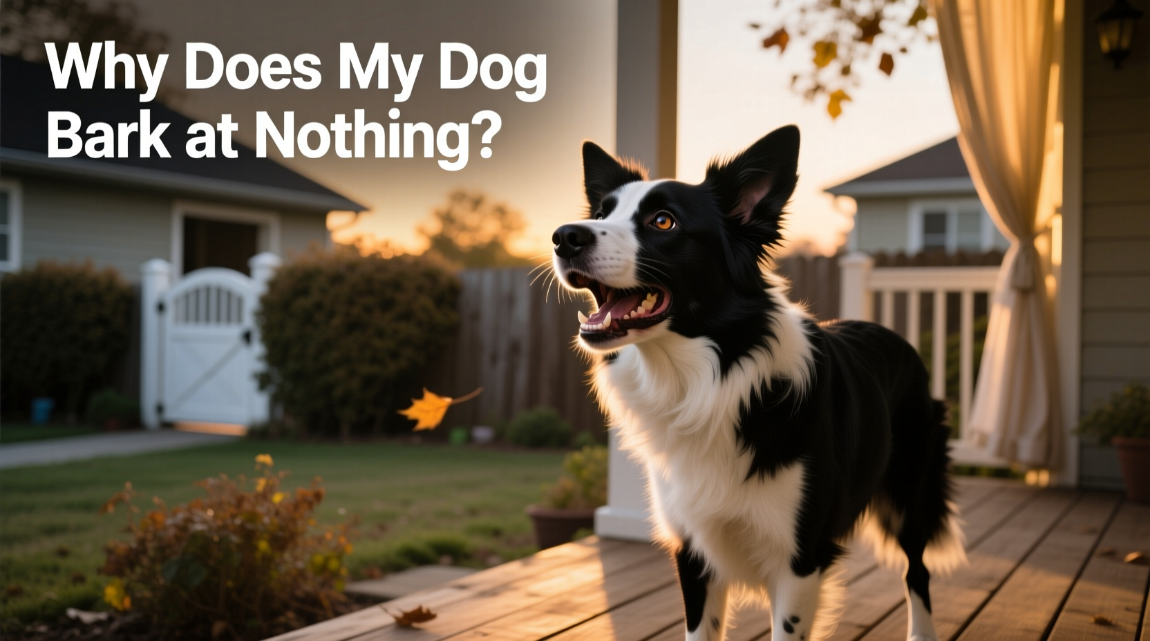 why does my dog bark at nothing decoding canine anxiety triggers