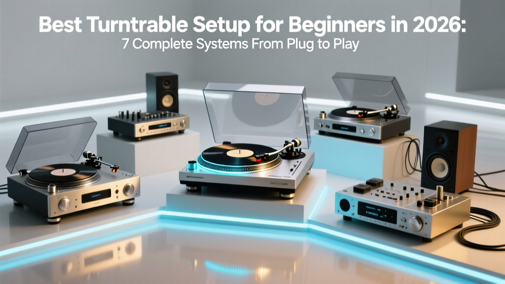 Best Turntable Setup for Beginners in 2026: 7 Complete Systems From Plug to Play