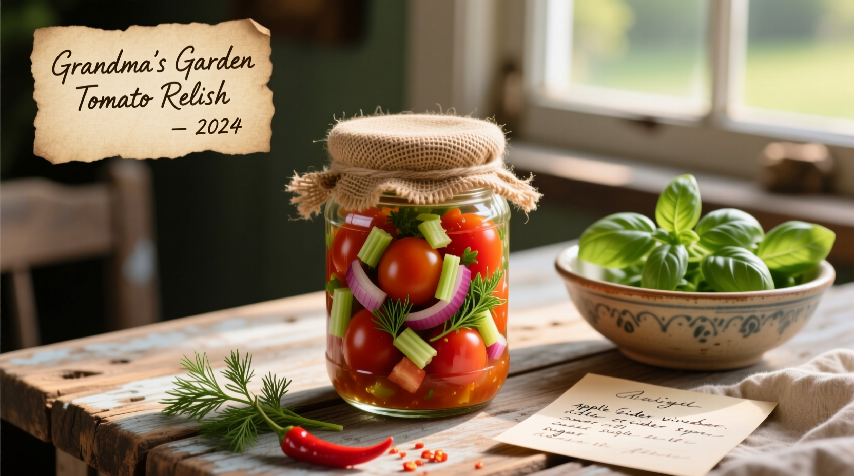 Perfect Garden Tomato Relish: Fresh, Safe & Flavorful Recipe