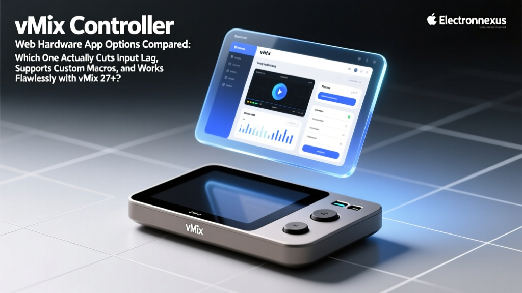vMix Controller Web Hardware App Options Compared: Which One Actually Cuts Input Lag, Supports Custom Macros, and Works Flawlessly with vMix 27+?