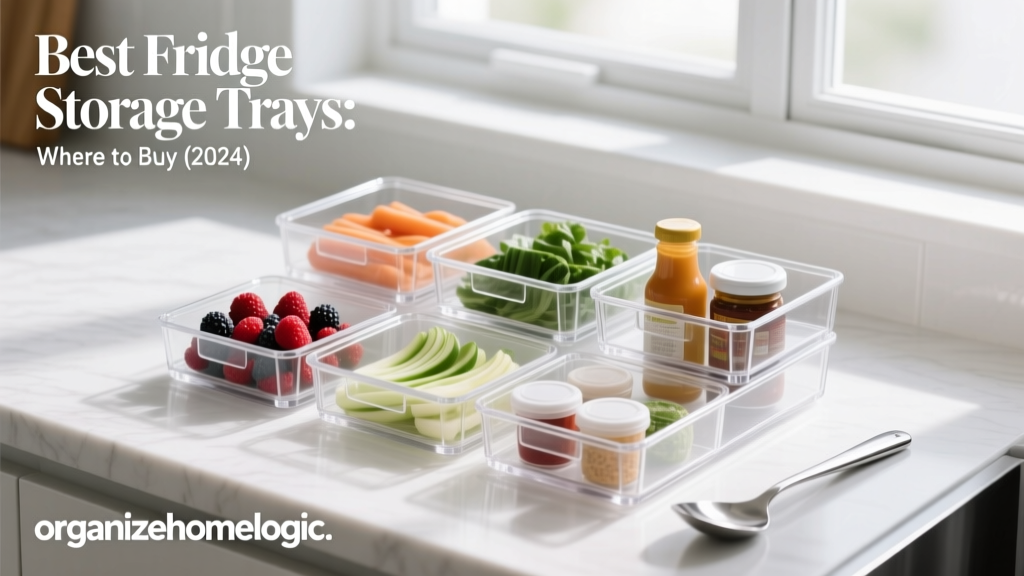 Best Fridge Storage Trays: Where to Buy (2024)