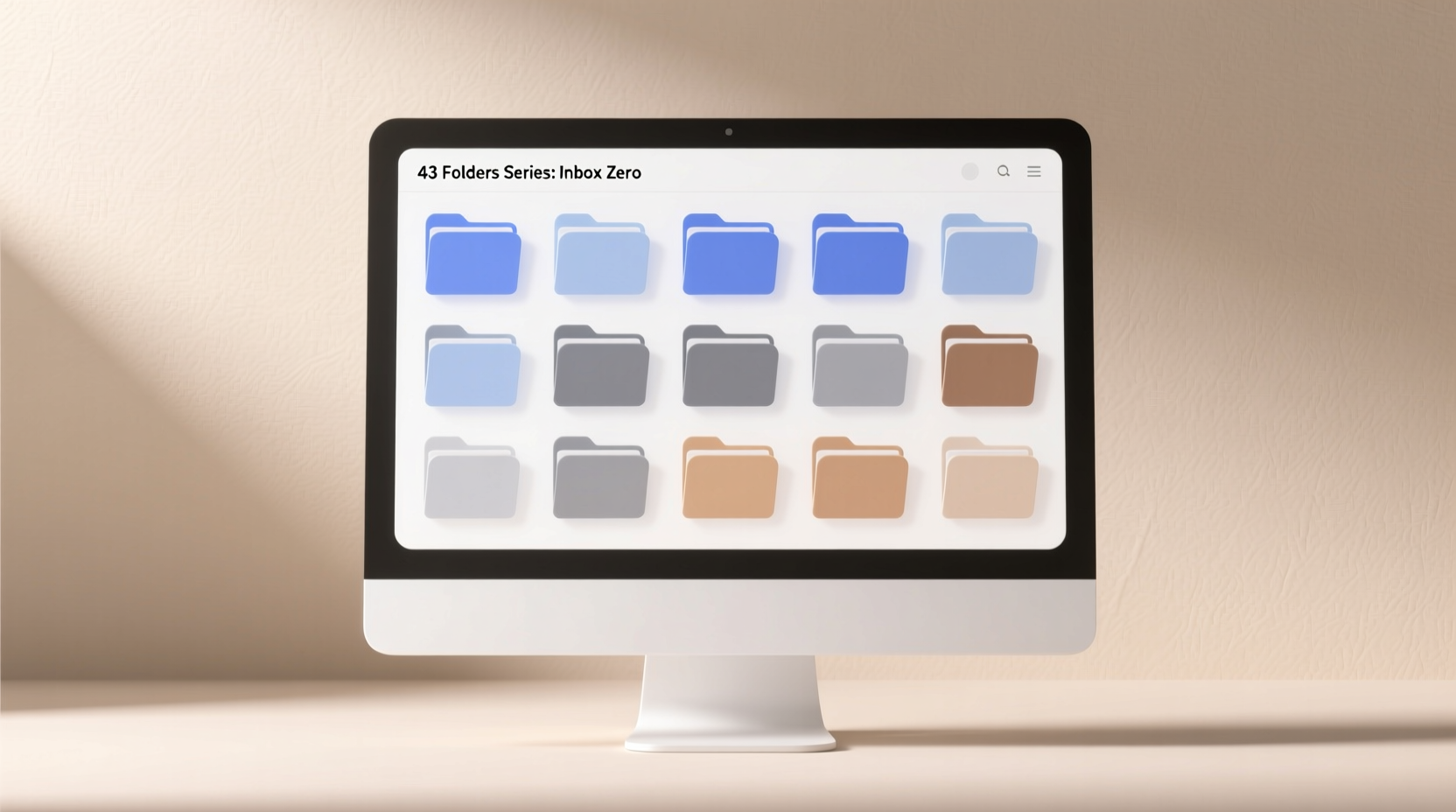 43 folders series inbox zero